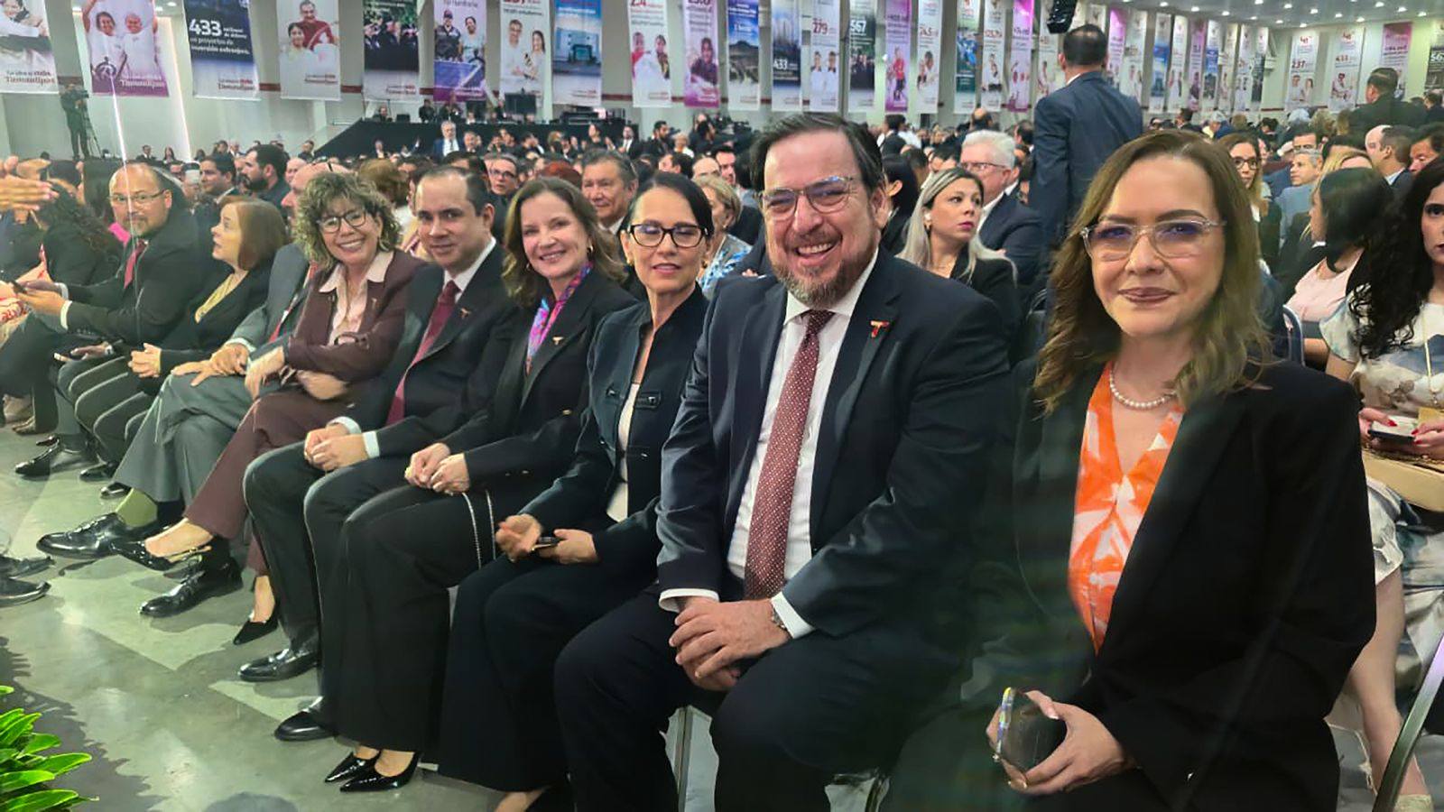 El Secretario de Educación de Tamaulipas Dr. Miguel Ángel Valdez García asistió al Cuarto Informe de Gobierno del Dr. Américo Villarreal Anaya, Gobernador constitucional del estado de Tamaulipas.